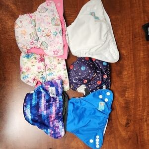 Vibrant Diaper Covers Set for Kids